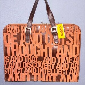 NWT Leather European Bag